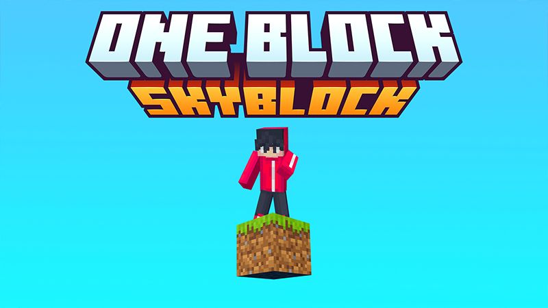 Skyblock One Block on the Minecraft Marketplace by Pickaxe Studios