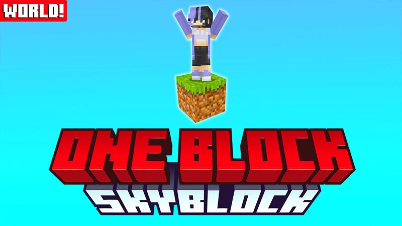 SKYBLOCK ONE BLOCK WORLD! on the Minecraft Marketplace by pickaxe-studios