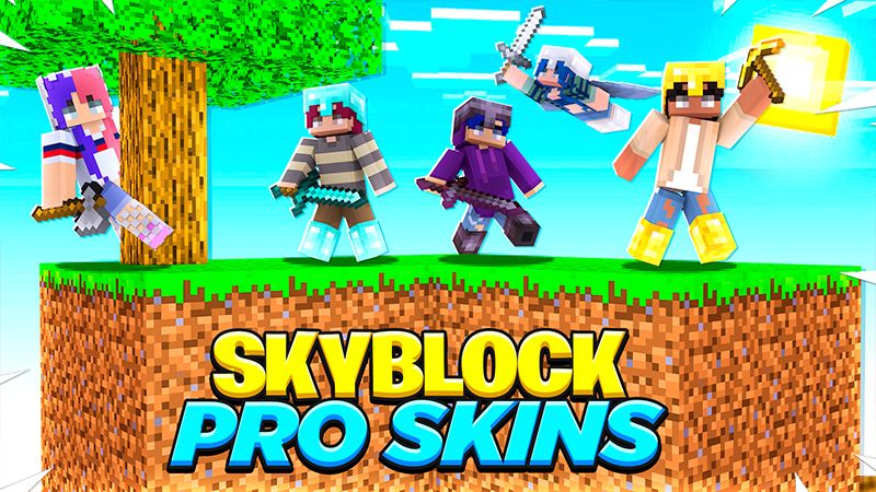 Skyblock Pro Skins on the Minecraft Marketplace by Pickaxe Studios