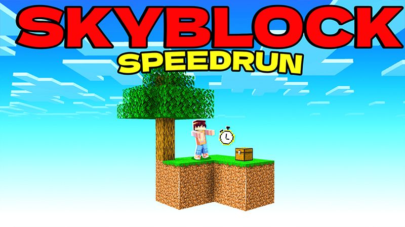 Skyblock Speedrun on the Minecraft Marketplace by Pickaxe Studios