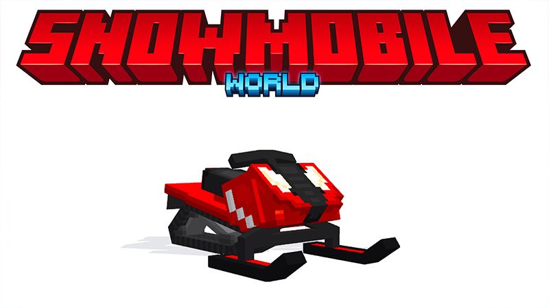 Snowmobile World on the Minecraft Marketplace by Pickaxe Studios