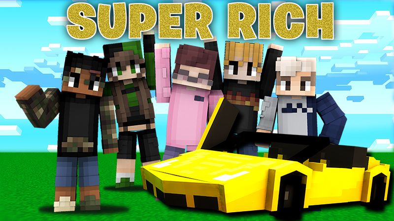 SUPER RICH on the Minecraft Marketplace by Pickaxe Studios