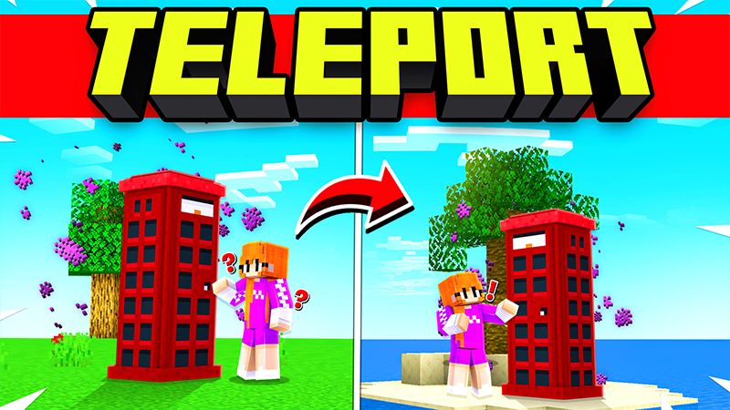 TELEPORT! on the Minecraft Marketplace by Pickaxe Studios