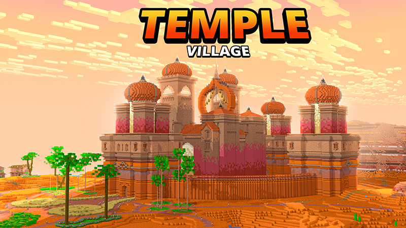 TEMPLE VILLAGE on the Minecraft Marketplace by Pickaxe Studios