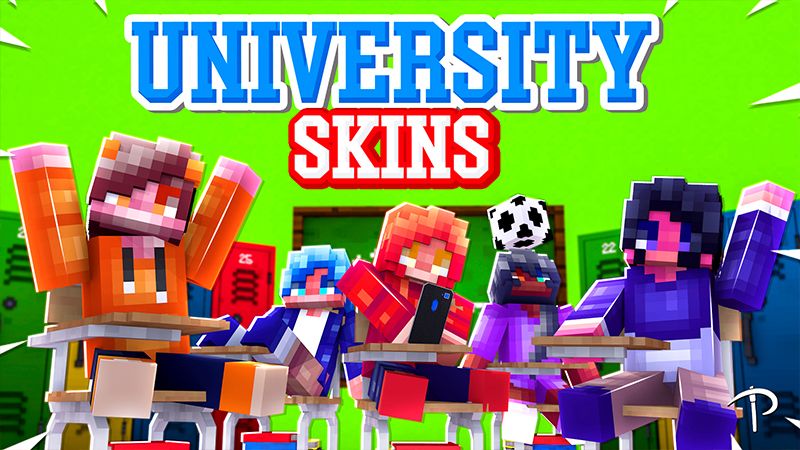 University Skins on the Minecraft Marketplace by Pickaxe Studios