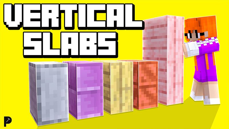 VERTICAL SLABS+ on the Minecraft Marketplace by Pickaxe Studios