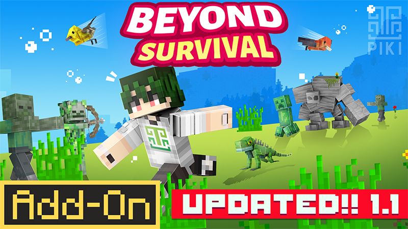 Beyond Survival 1.1 on the Minecraft Marketplace by Piki Studios