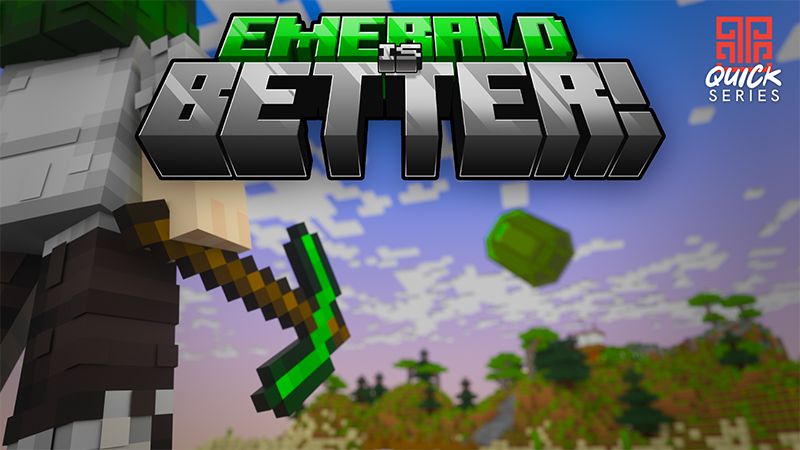 Emerald is Better! on the Minecraft Marketplace by Piki Studios