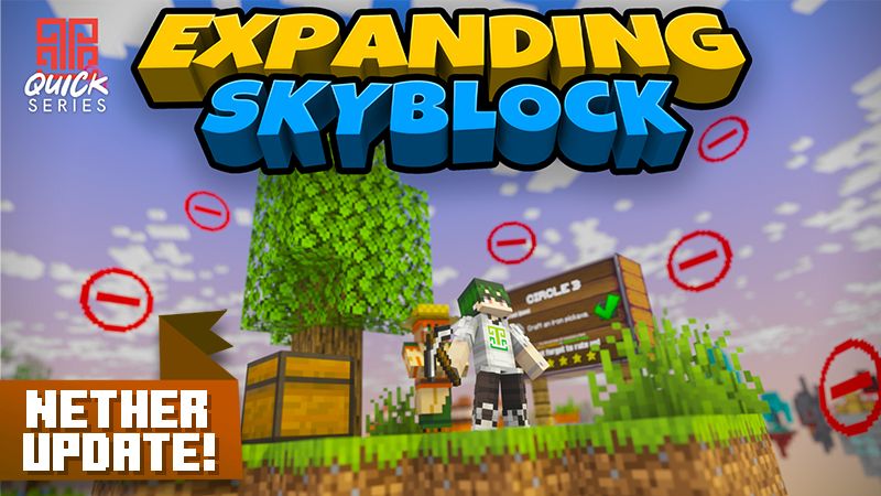 Expanding Skyblock on the Minecraft Marketplace by Piki Studios