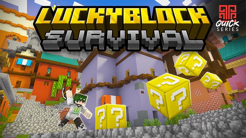 Luckyblock Survival on the Minecraft Marketplace by Piki Studios