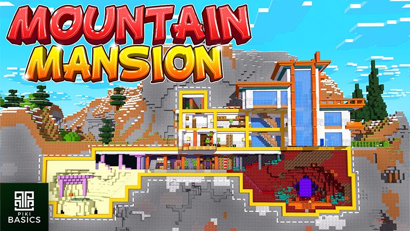 Mountain Mansion on the Minecraft Marketplace by Piki Studios