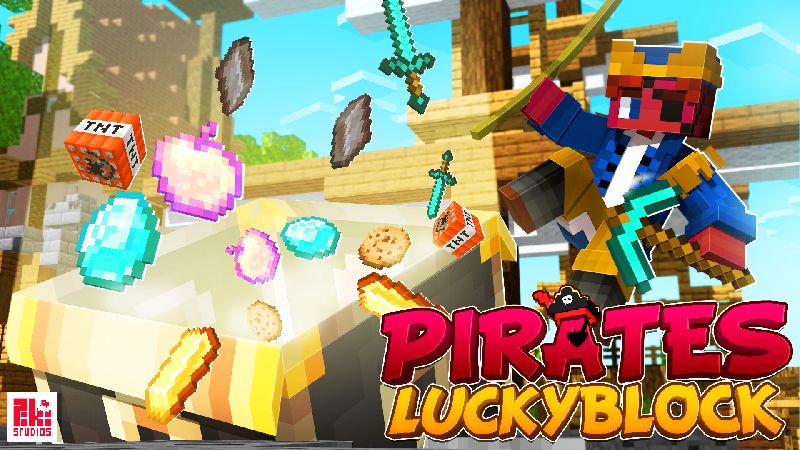 Pirates Lucky Block on the Minecraft Marketplace by Piki Studios