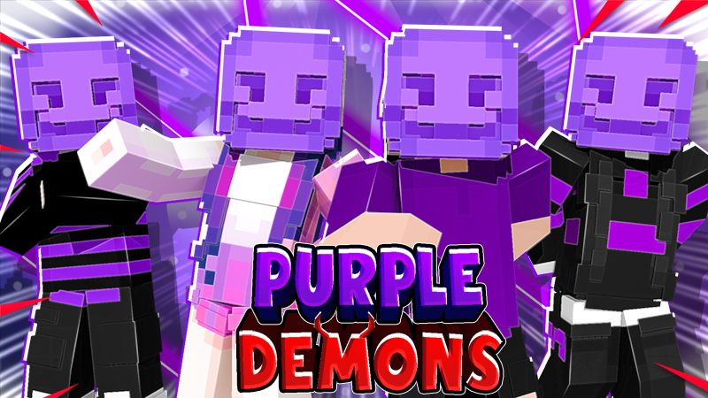 Purple Demons on the Minecraft Marketplace by Piki Studios