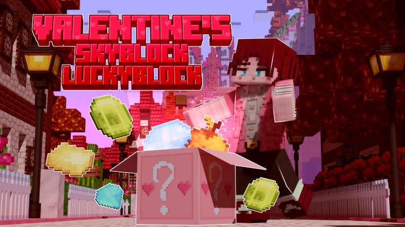 Valentines Skyblock Luckyblock