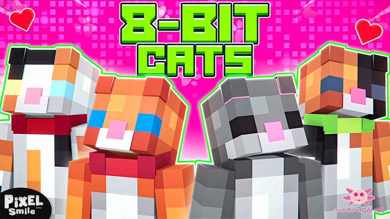 8-BIT Cats on the Minecraft Marketplace by Pixel Smile Studios