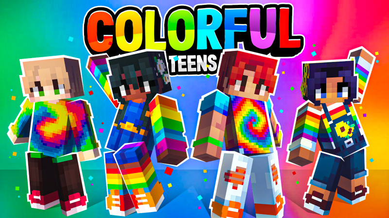Colorful Teens on the Minecraft Marketplace by Pixel Smile Studios
