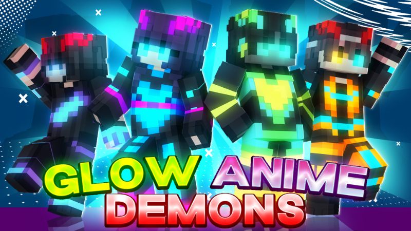 Glow Anime Demons on the Minecraft Marketplace by Pixel Smile Studios