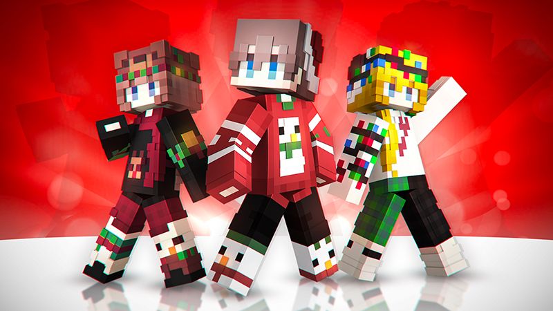 Holiday Couples on the Minecraft Marketplace by pixel-smile-studios