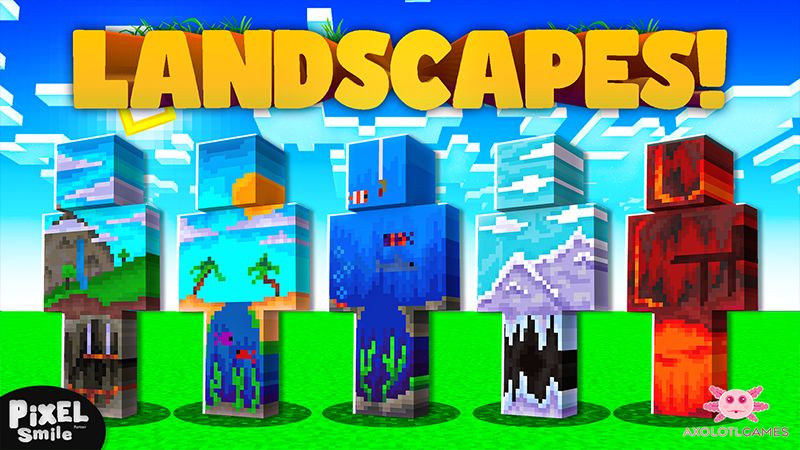 LANDSCAPES! on the Minecraft Marketplace by Pixel Smile Studios