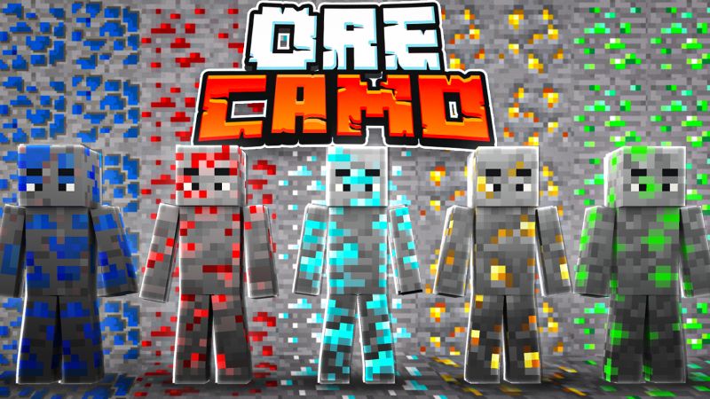 Ore Camo on the Minecraft Marketplace by Pixel Smile Studios