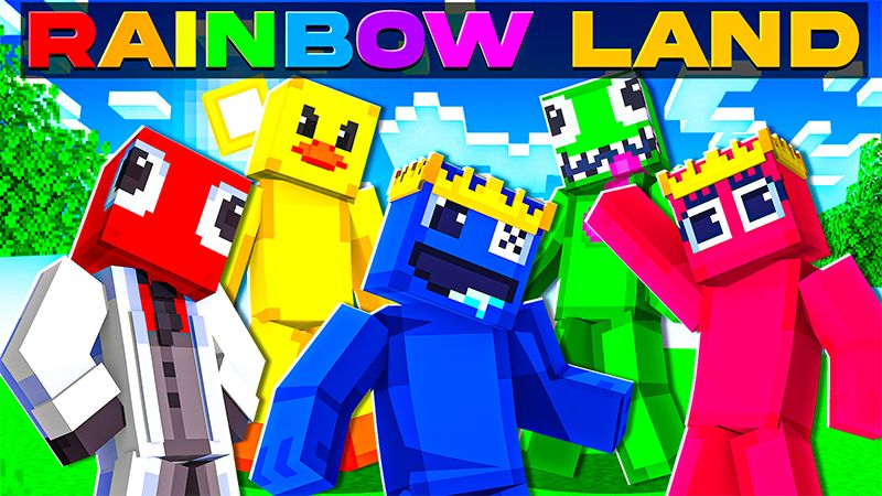 Rainbow Land on the Minecraft Marketplace by pixel-smile-studios