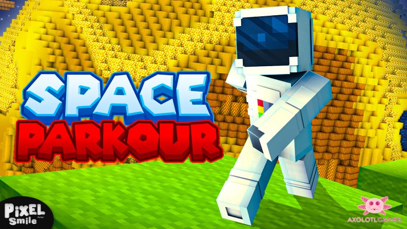 Space Parkour on the Minecraft Marketplace by Pixel Smile Studios