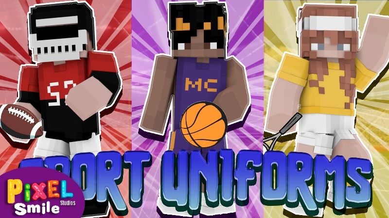 Sports Uniforms on the Minecraft Marketplace by Pixel Smile Studios