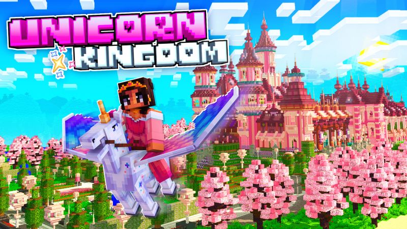 Unicorn Kingdom on the Minecraft Marketplace by pixel-smile-studios