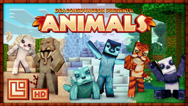 Animals HD on the Minecraft Marketplace by Pixel Squared