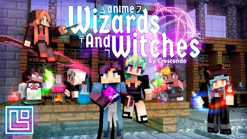 Anime Wizards and Witches on the Minecraft Marketplace by Pixel Squared