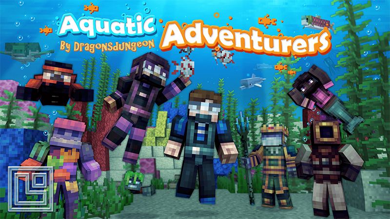 Aquatic Adventurers on the Minecraft Marketplace by Pixel Squared