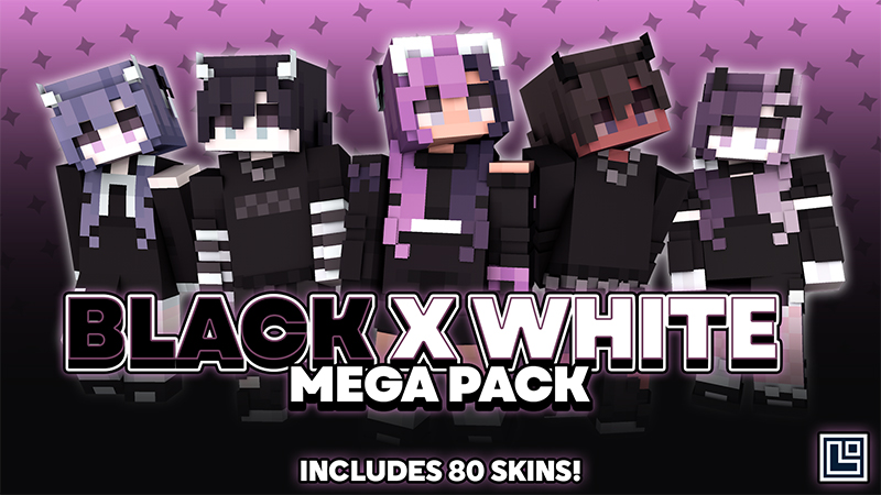 Black x White MEGA PACK on the Minecraft Marketplace by Pixel Squared