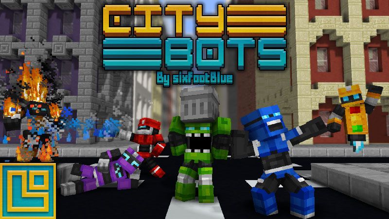 City Bots on the Minecraft Marketplace by Pixel Squared