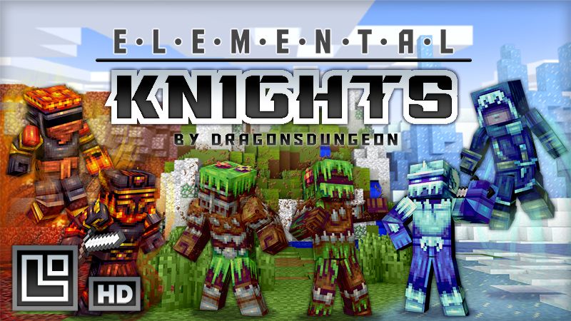 Elemental Knights HD on the Minecraft Marketplace by Pixel Squared