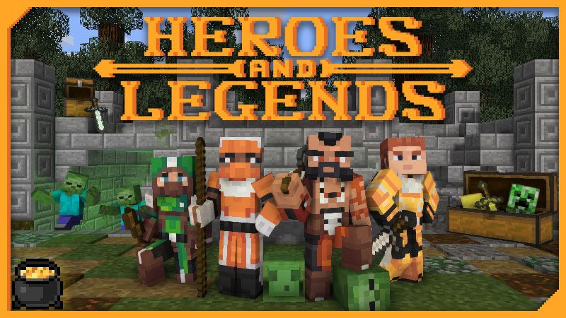 Heroes & Legends on the Minecraft Marketplace by Pixel Squared