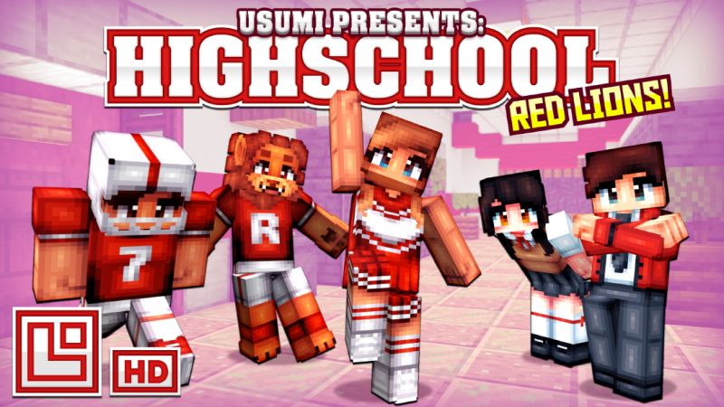 High School Red Lions! on the Minecraft Marketplace by Pixel Squared