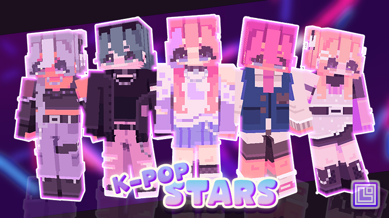 K-Pop Stars on the Minecraft Marketplace by Pixel Squared