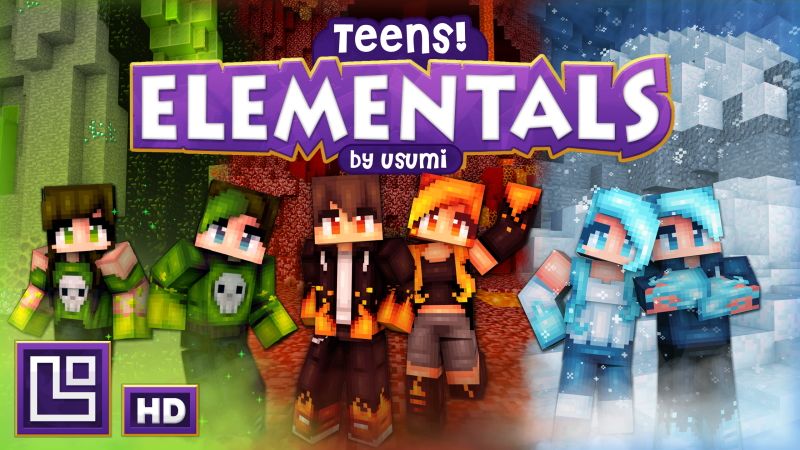 Teens! Elementals HD on the Minecraft Marketplace by Pixel Squared