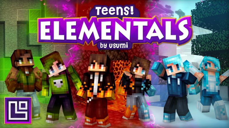 Teens! Elementals on the Minecraft Marketplace by Pixel Squared