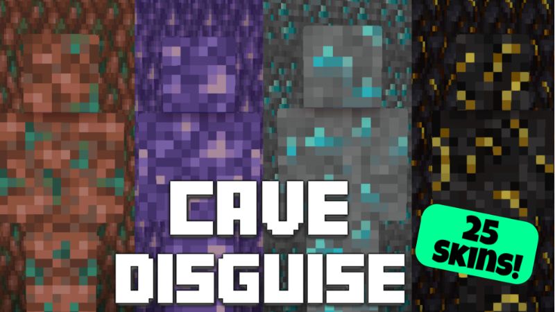 Cave Disguise on the Minecraft Marketplace by Pixelationz Studios