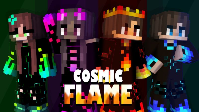 Cosmic Flame on the Minecraft Marketplace by Pixelationz Studios