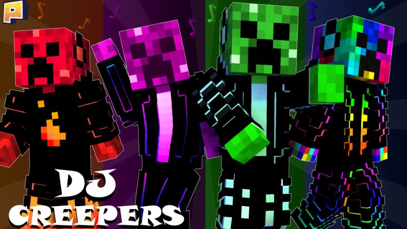 DJ Creepers on the Minecraft Marketplace by Pixelationz Studios