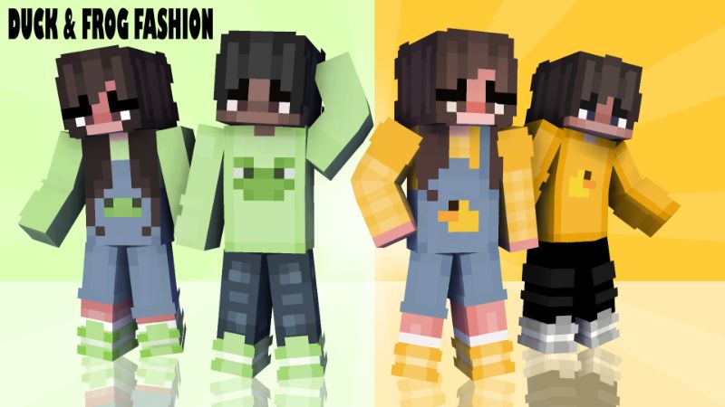 Duck & Frog Fashion on the Minecraft Marketplace by Pixelationz Studios