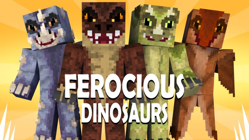 Ferocious Dinosaurs on the Minecraft Marketplace by Pixelationz Studios