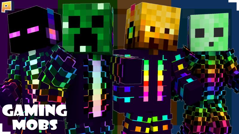 Gaming Mobs on the Minecraft Marketplace by Pixelationz Studios