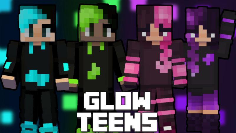 Glow Teens on the Minecraft Marketplace by Pixelationz Studios