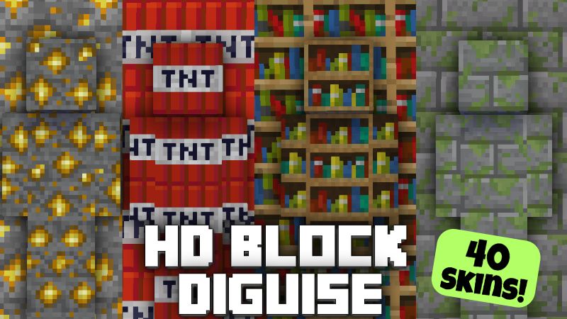 HD Block Disguise on the Minecraft Marketplace by Pixelationz Studios