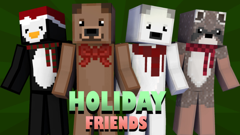 Holiday Friends on the Minecraft Marketplace by Pixelationz Studios