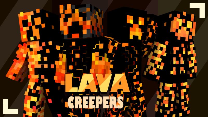 Lava Creepers on the Minecraft Marketplace by Pixelationz Studios