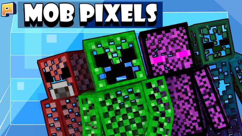 Mob Pixels on the Minecraft Marketplace by Pixelationz Studios